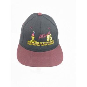Vintage 1996 Atlanta Olympics Champion Hat 90s Retro Sportswear Strapback